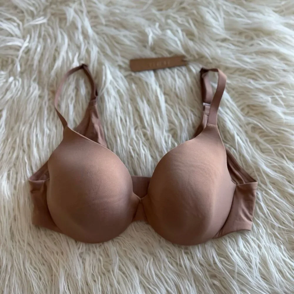 Skims Smoothing Intimates Full Coverage Lightly Lined Bra Sienna Size 34DD - Picture 1 of 5